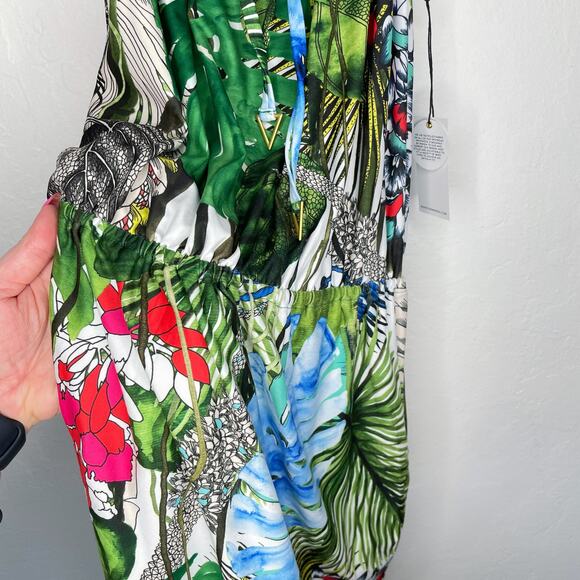 NWT Swiminista Christian Lacroix Carefree Tropical Jardin Swim Coverup Dress - Picture 8 of 13